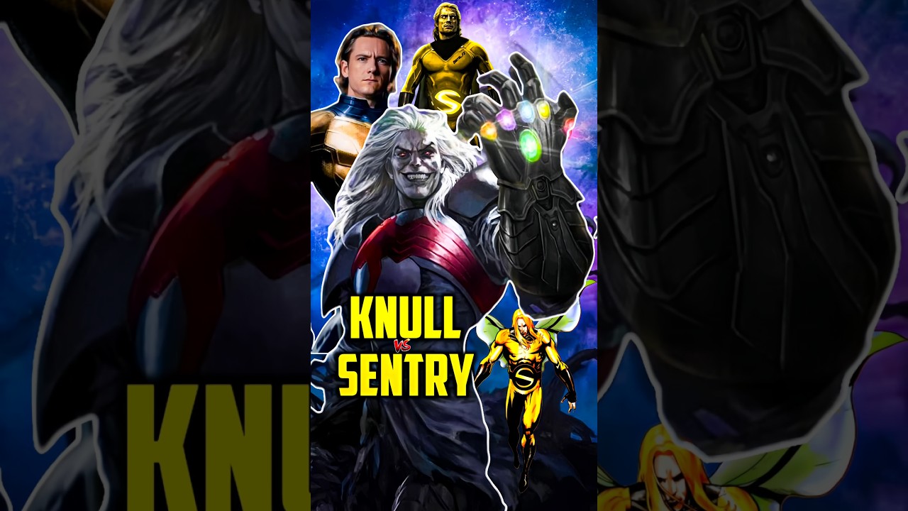 Sentry vs Knull 😱 Marvel Most Terrifying Battle Ever 😱🔥#marvel #avengersdoomsday #sentry