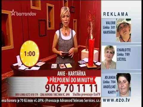 Anie kartářka 10/8 2012 ezo tv