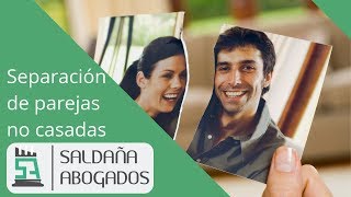 Separación de parejas no casadas