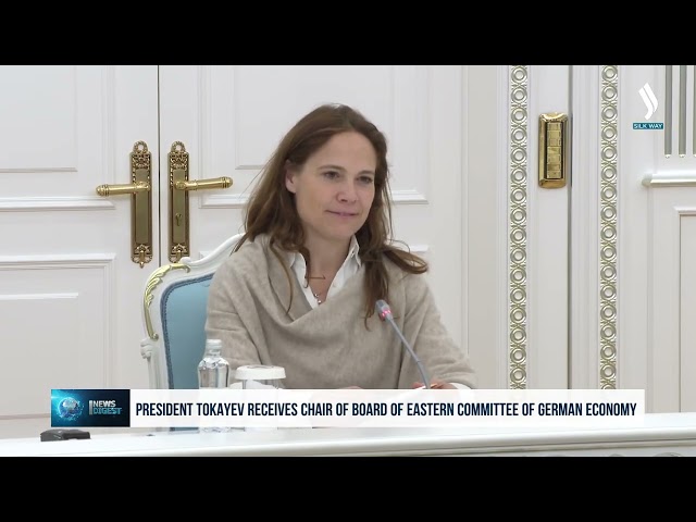 Мамлекет башчысы Германия экономикасынын Чыгыш комитети башкармалыгынын төрагасын кабыл алды