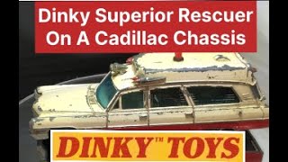 Large Dinky Toys 288 Superior Rescuer On A Cadillac Chassis Restoration