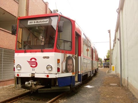 Strausberger Eisenbahn: der neue KT8D5 RN2S und der F6Z 0041