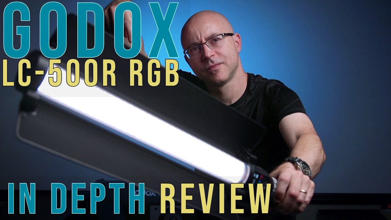 Godox LC500R LED RGB Light Stick Review + ALL FX in REAL TIME + Manual