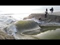 RAW: How a RIVER WAVE FORMS START TO FINISH