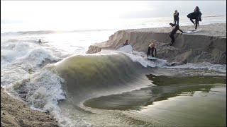 RAW: How a RIVER WAVE FORMS START TO FINISH
