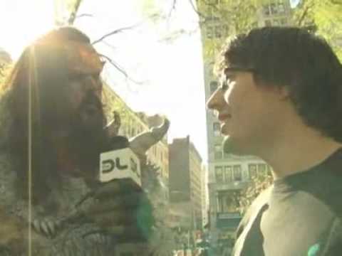 Lordi Interviews rands in streets