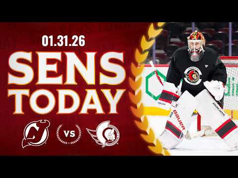 Sens Today: Linus Ullmark Returns