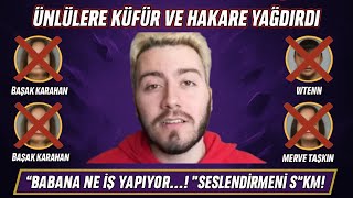 ENES BATUR'S SHAMEFUL CURSES! (HE TARGETED ALL CELEBRITIES)
