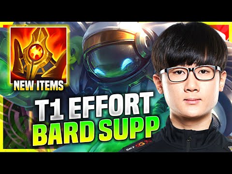 EFFORT PICKS BARD WITH NEW ITEM SHURELYA'S BATTLESONG! - T1 Effort Plays Bard Supp vs Maokai