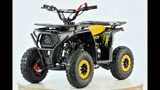 Benzine quad voor kinderen 49 cc | Beneo Motors Escape | Geel