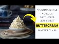 No Icing Sugar Buttercream Frosting Grit Free And Less Sweet