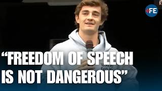 Nick Shirley Appears at Tommy Robinson’s Unite The Kingdom Rally