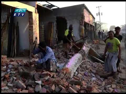চট্টগ্রাম হাটহাজারী-খাগড়াছড়ি সড়কে অবৈধ স্থাপনা উচ্ছেদ করেছে সড়ক ও জনপদ বিভাগ