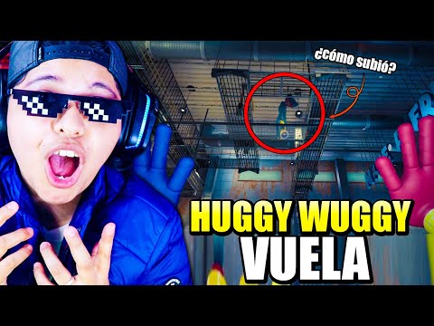HUGGY WUGGY FLYES THROUGH THE AIR 😱✈️ 🔵 | We made him fly VERY HIGH... | Pathofail