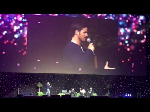 Colin O'donoghue sings "Revenge is gonna be mine" at D23 Expo