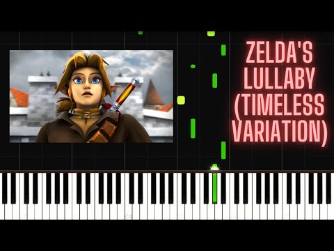 ZELDA'S LULLABY (TIMELESS VARIATION) [Synthesia Tutorial] - The Legend of Zelda - MajorLink (Piano)