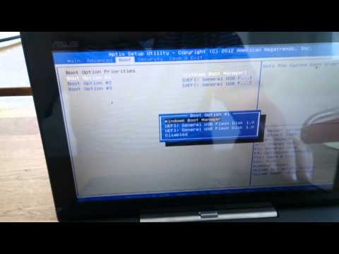 Provdator - USB boot Asus T100