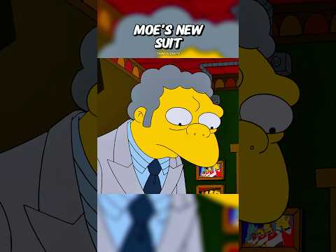 Moe’s New Suit 😉 #simpsons #shorts