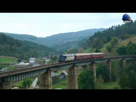 DA 60-0808-0 & R4134 Sighetu Marmatiei-Cluj Napoca pe/on Viaduct in Dealu Stefanitei
