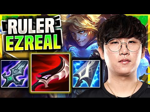 RULER IS A GOD WITH EZREAL DUSKBLADE! - GEN Ruler Plays Ezreal ADC vs Aphelios! | Season 11