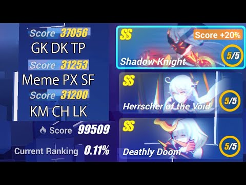 [HI3SEA] Memorial W35 - SK 37056/30880; HoV 31253; Doom 31200 - Exalted