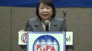 2015 FAPA OC 年會暨募款餐會-王澤毅博士講「台灣人血緣」(1)@1003- Atrium Hotel-Irvine- CA