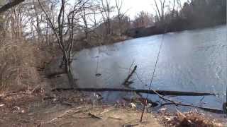 preview picture of video 'Carping on Audubon Lake -- Part 1 (Haddon Heights, NJ)'