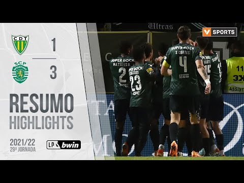 Highlights | Resumo: Tondela 1-3 Sporting (Liga 21/22 #29)