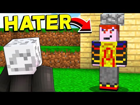 UN HATER ENTRA NEL NOSTRO MONDO DI MINECRAFT!!