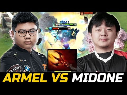 ARMEL SIGNATURE PUCK VS MIDONE - INTENSE GAME DOTA 2
