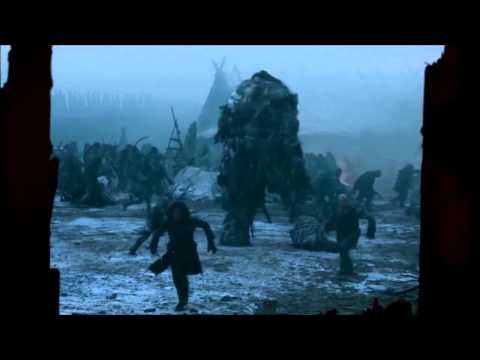 Game of Thrones Jon Snow vs White Walker-Sabaton Killing Ground (Spoiler)