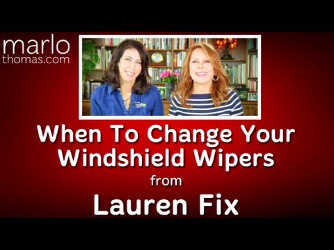 How often should you replace your windshield wipers?