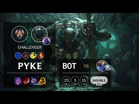 Pyke Bot vs Ezreal - EUW Challenger Patch 10.7