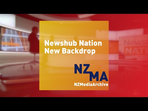 Newshub Nation New Backdrop 2020