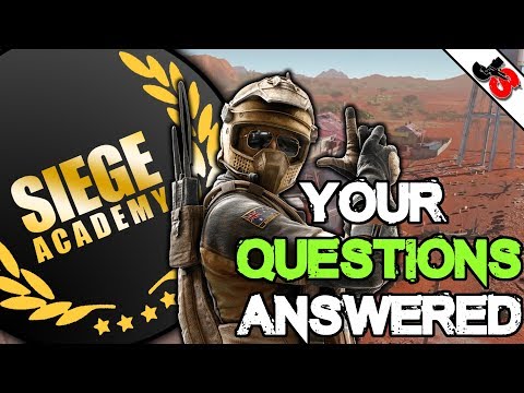 "How To Not Be Trash?" | Rainbow Six Siege Siege Academy Tips and Tricks #1
