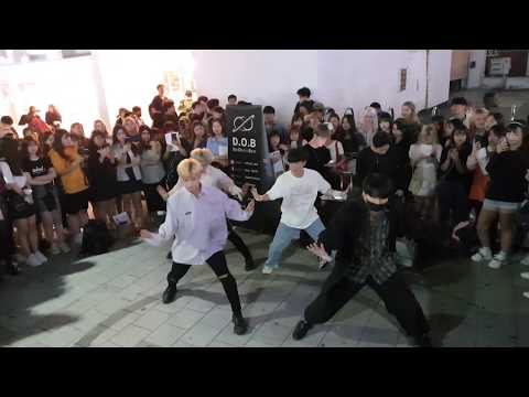 DOB🤩. 매혹적인 싱크로나이즈드 버스킹.