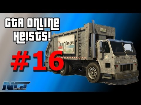 GTA 5 ONLINE HEISTS Ep.16▐ Series A Funding [2] - Trash Truck (GTA V Online)