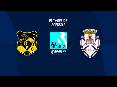 Liga 3 (Playoff de subida): Lusitânia Lourosa FC 1 - 0  CD Feirense