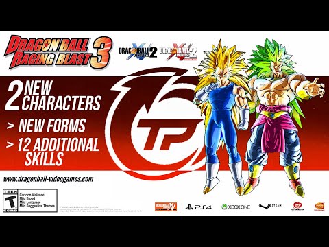 The New Dragon Ball Raging Blast 3 Pack...