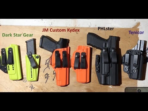 Appendix Carry Holsters Review & Comparison 🔥Dark Star Gear vs JM Custom Kydex vs PHLster vs Tenicor