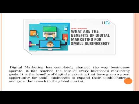 Video presentation: How Small business leveraging digital marketing