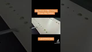 Máy khoan Cnc 6 mặt cao tốc khoan 26 lỗ chỉ mất 6 giây