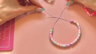How to tie a bracelet SUPER EASY AND SECURE KNOT
