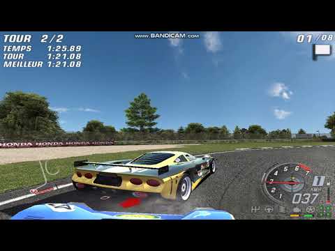 Driving a Mosler in Ireland in Toca Race Driver 3