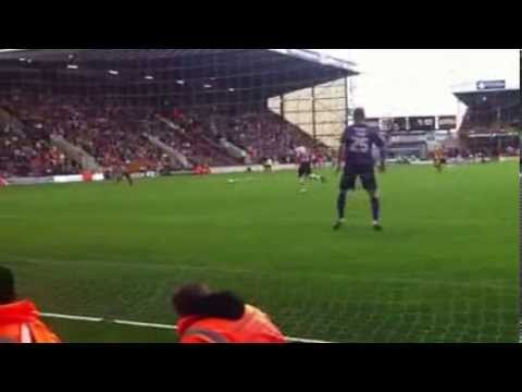 Bradford City v Sheffield United: Nahki Wells 2nd Goal