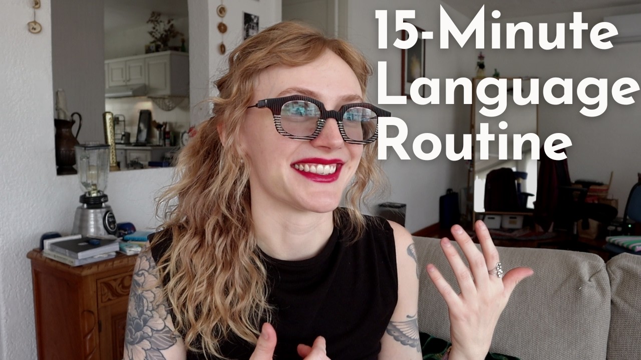 How I'd improve my English if I only had 15 minutes - The Fluency Habit Podcast - YouTube video featuring the word accumulate
