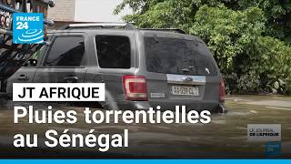 Sénégal : pluies torrentielles dans plusieurs villes, de lourds dégâts • FRANCE 24