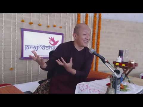 "Prajna-perceiving the true nature of reality" at the Prajnadhara Campus, Bengaluru on 5th Jan, 2020