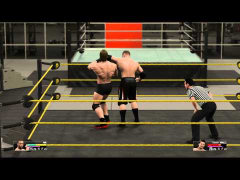 WWE 2K15  My Career Mode PS4 Year 1 HQ VS Tommy Wall Gameplay