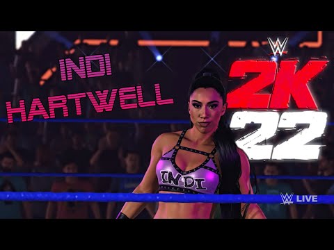 WWE 2K22: Indi Hartwell Entrance, Finisher & Victory Scene (Most Wanted DLC)